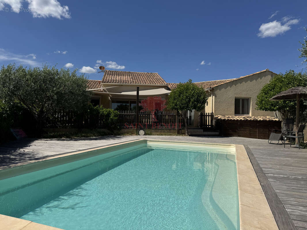 Saint-jean-de-fos agreable villa de type cinq pieces de plain pied - photo 10