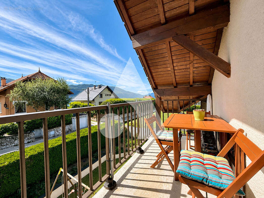 Duplex rénové avec vue panoramique, garage et deux balcons - À 5 min d'Aix-les-Bains - photo 7