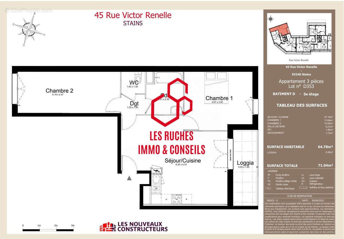 Appartement à STAINS