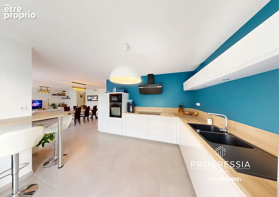 OCTEVILLE-SUR-MER / MODERNITE & ESPACE - Maison de 2021 de 155 m² - jardin, garage, terrasse, dépendance avec jacuzzi. - photo 3