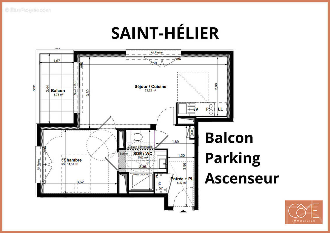 Appartement à RENNES