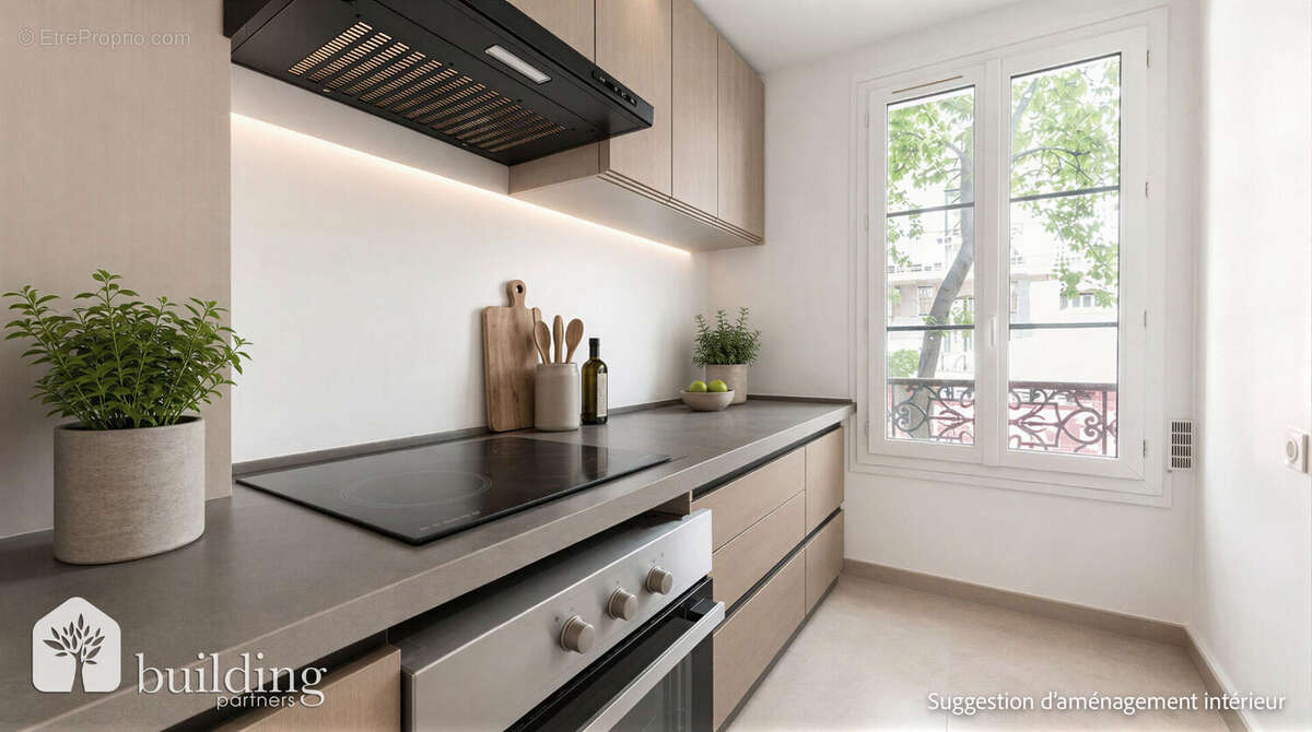 Mairie Levallois-Perret - Appartement 2 pièces 30,01 m² - photo 5