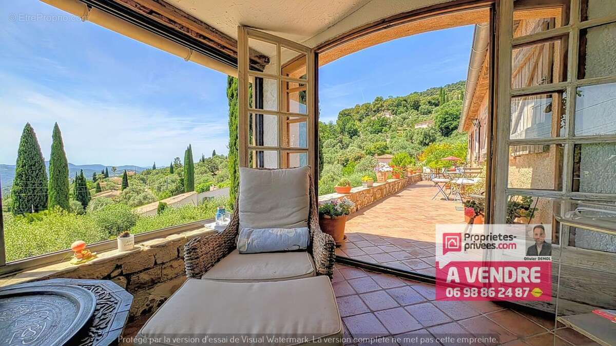 Propriete provencale vue mer - photo 10