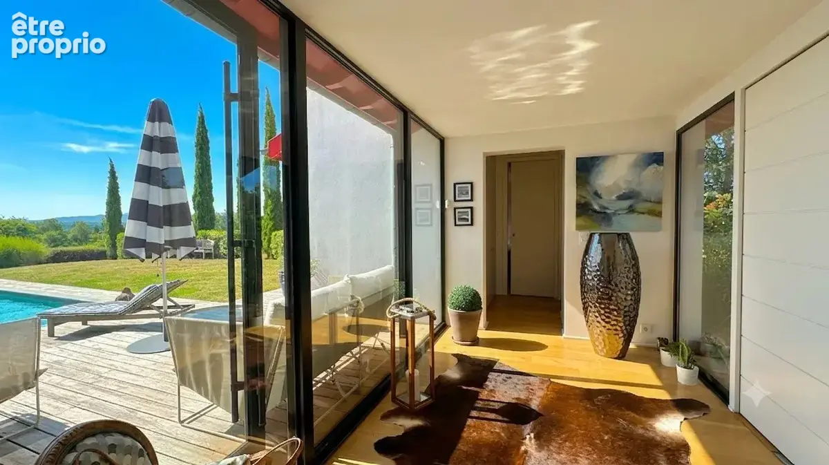 Arcangues  villa  d'architecte  vue panoramique sur les pyrénées - photo 11