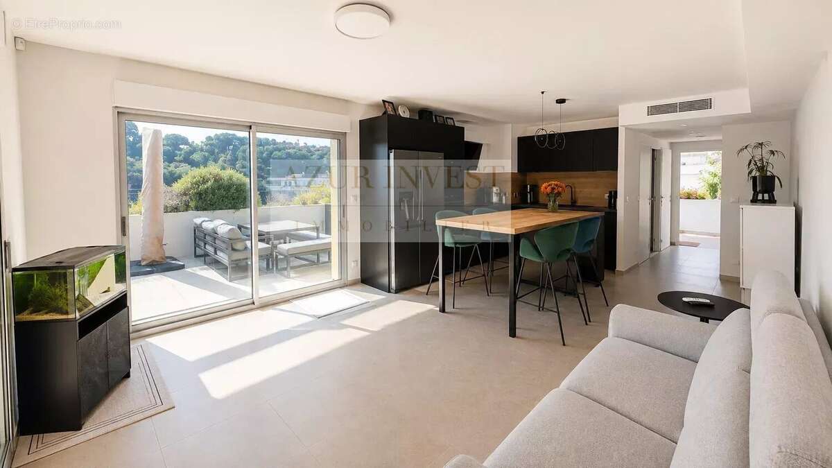 Vente 3 pieces dernier etage - cagnes sur mer - photo 5