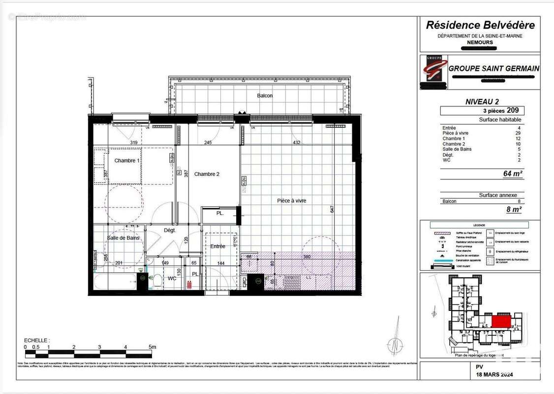 Photo 8 - Appartement à NEMOURS