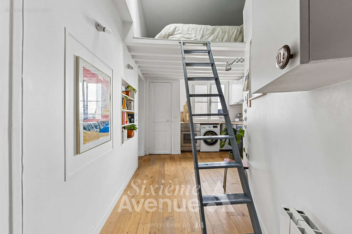 Paris 18e - exclusivité - rue de suez - dernier étage - photo 8