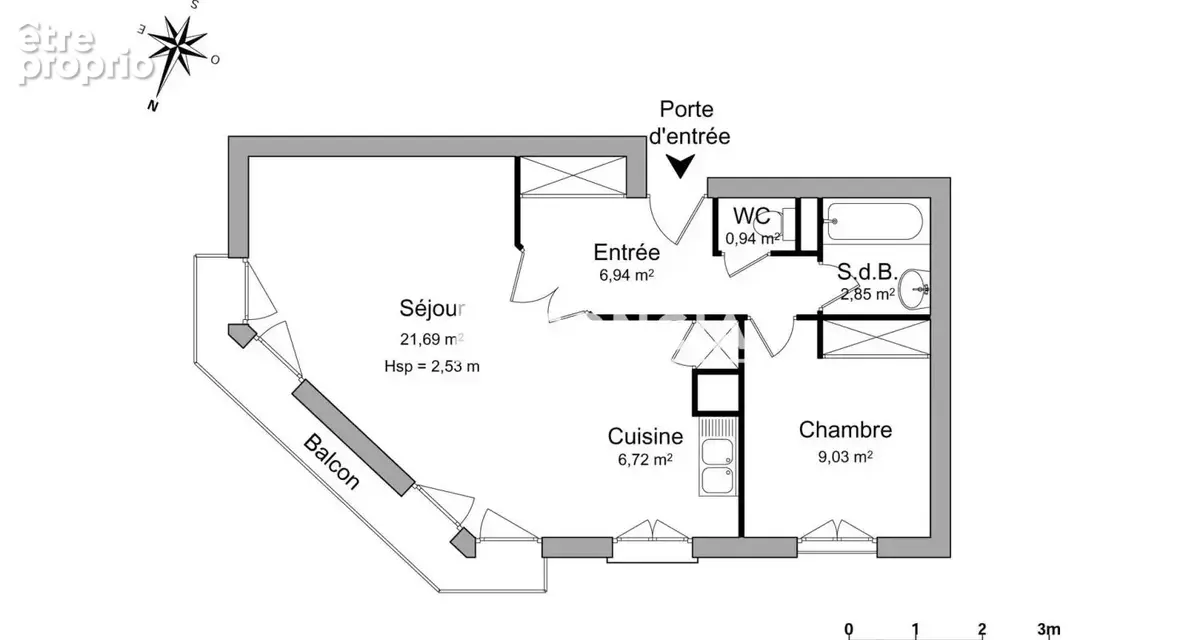 Centre-ville - 2 pieces - place de parking - cave - photo 16