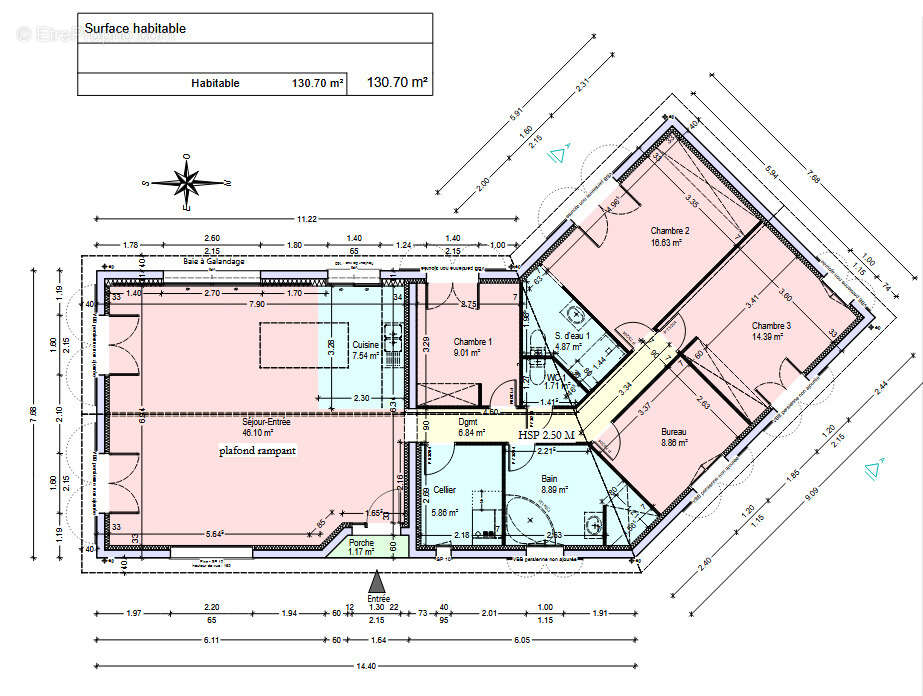Maison à VENDAYS-MONTALIVET
