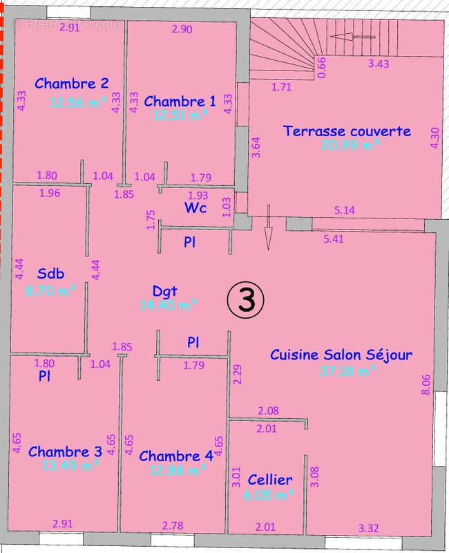 Appartement à SAINT-PERAY