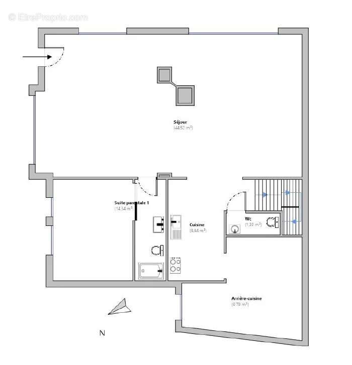 Vente villa 5p vue mer & piscine - cannes centre - photo 14
