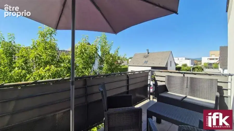 Appartement T4 de 98 m² avec entrée individuelle, balcon, garage et parking - photo 12