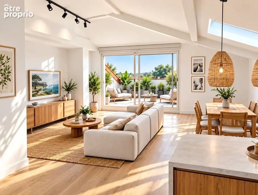 SAINT-MARTIN-DE-SEIGNANX - Magnifique appartement T4 de 2 terrasses, 2 parkings sous-sol et 1 cave - photo 1