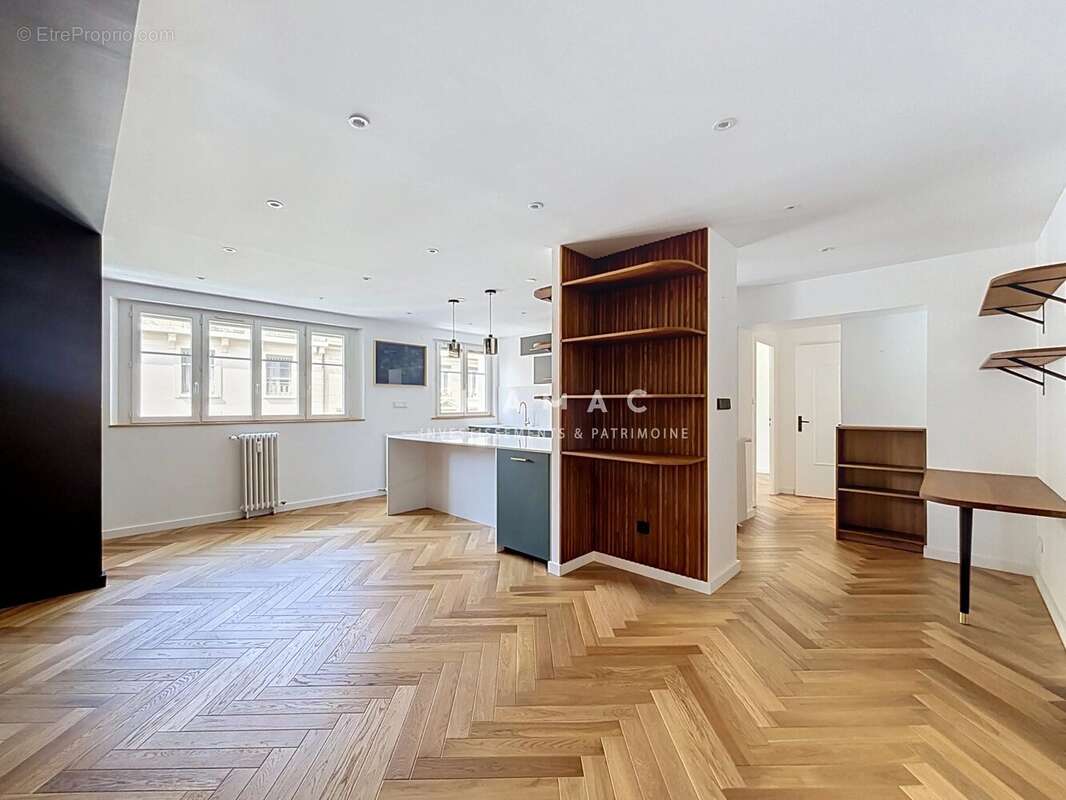 Lyon 7 jean mace - appartement type 3 80m2 refait a neuf etage eleve prestations haut de gamme - photo 11