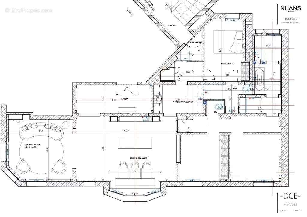 Appartement à BOULOGNE-BILLANCOURT