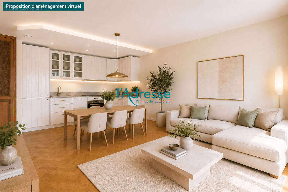 NANTERRE Appartement familial 4 pièces avec balcon - photo 2