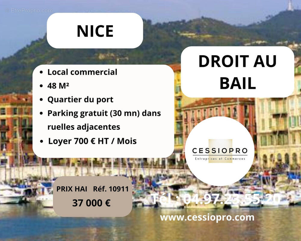 Commerce à NICE