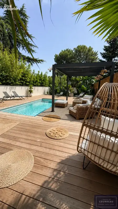 Maison contemporaine 120 m2 avec piscine et séjour cathédrale - photo 5