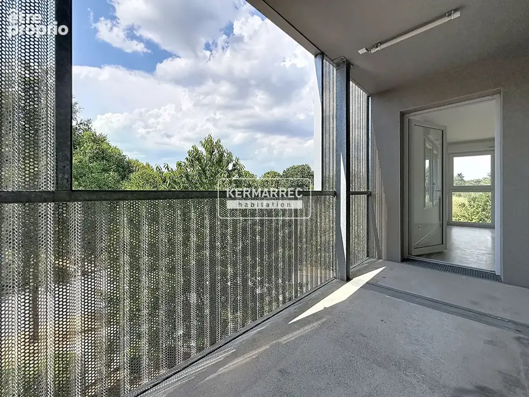 Appartement Orvault bourg T3 - terrasse - deux places de stationnement - photo 3