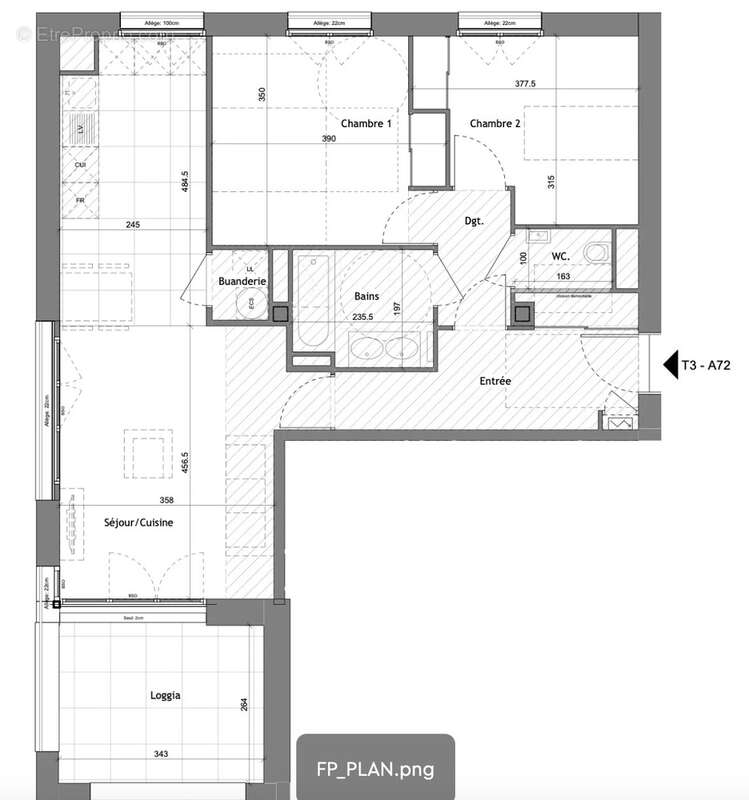 Appartement à LYON-2E
