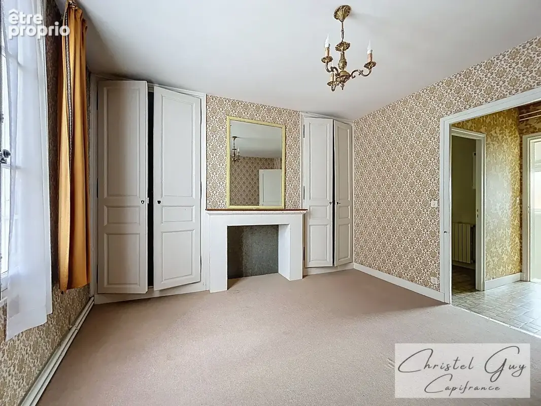 Montval-sur-Loir (72500), maison de charme à vendre 4 chambres, cour et dépendances, coeur de ville - photo 7