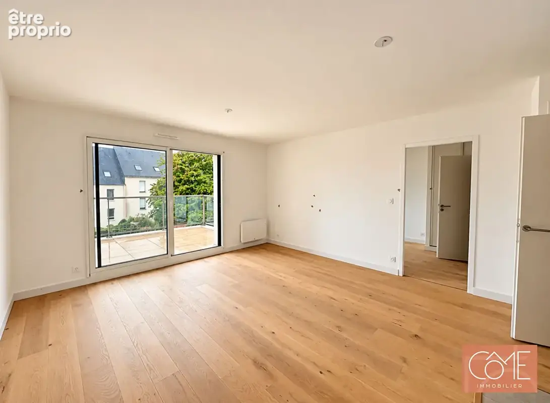 En plein coeur de saint gregoire - type 2 43,71m² - terrasse10m² - exposition sud et ouest - parking sous-sol - photo 2