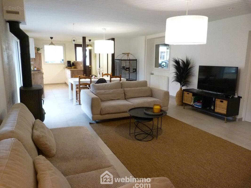 Vaste pièce de vie de 50 m2 - Maison à SAINT-MARTIN-D&#039;HERES