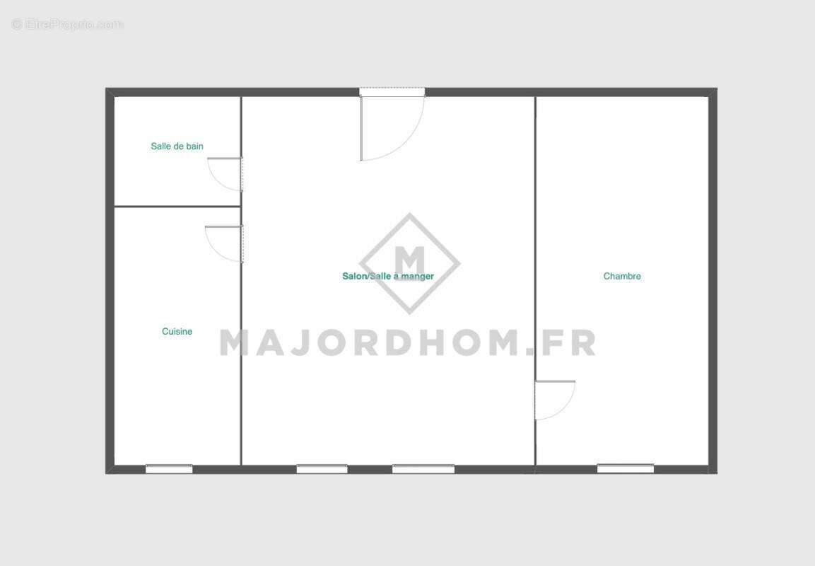 Appartement à MARSEILLE-4E