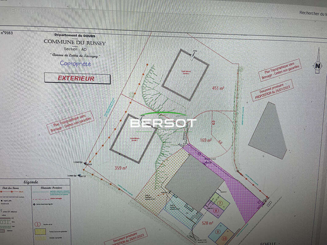 Terrain à LE RUSSEY