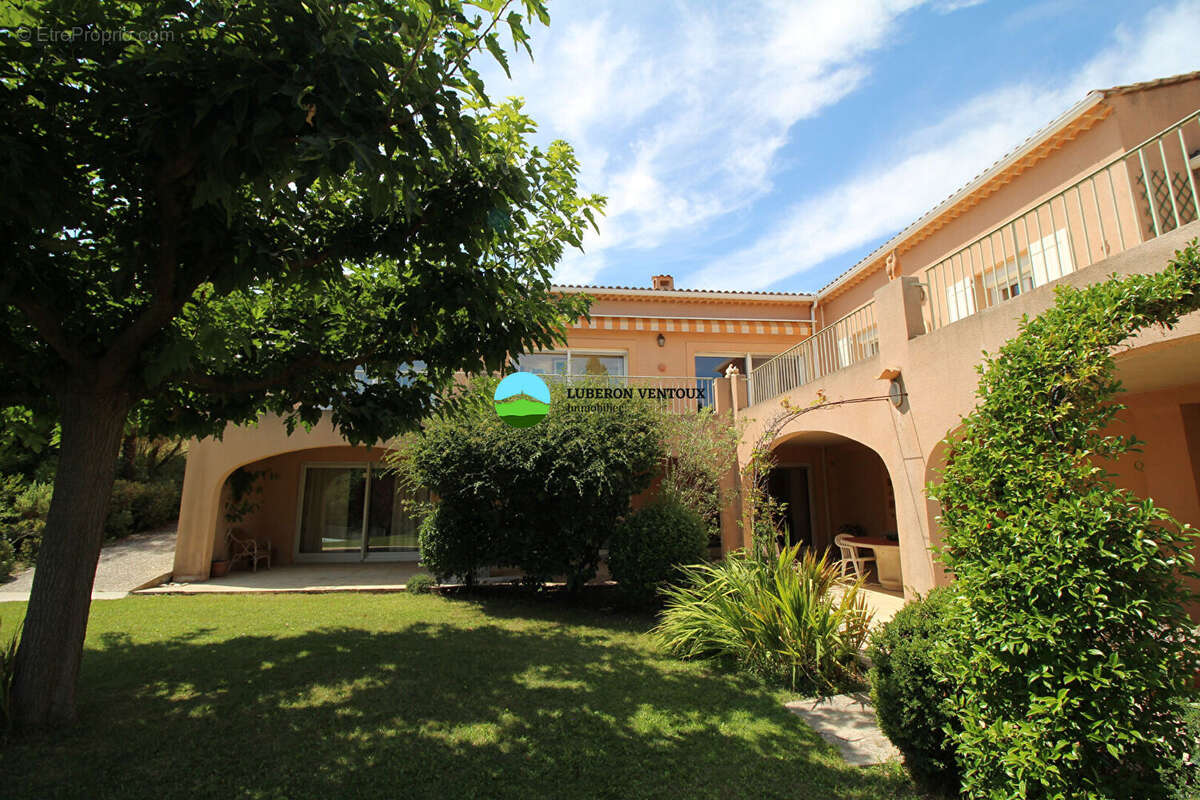 Grande maison proche Bédoin, vue, jardin et piscine - photo 4