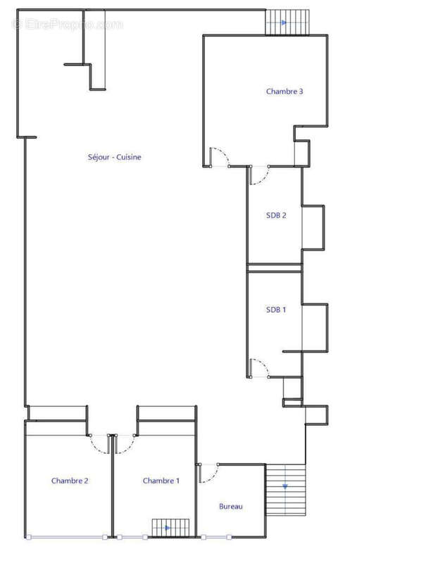 Appartement à PARIS-13E