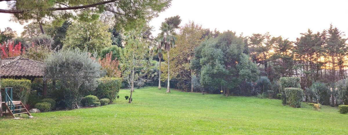 Mougins vieux village villa individuelle t7 au calme 600m2 parc de 7770m2 piscine tennis - photo 3