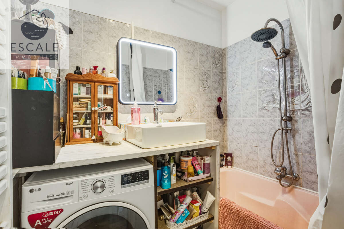 Vente type 3 refait a neuf + parking + cave quartier les metairies a sete - photo 17