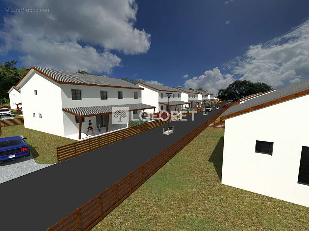Programme neuf Morne A L'Eau 28 maisons T4  sur terrain privatif de 200 m² - photo 3