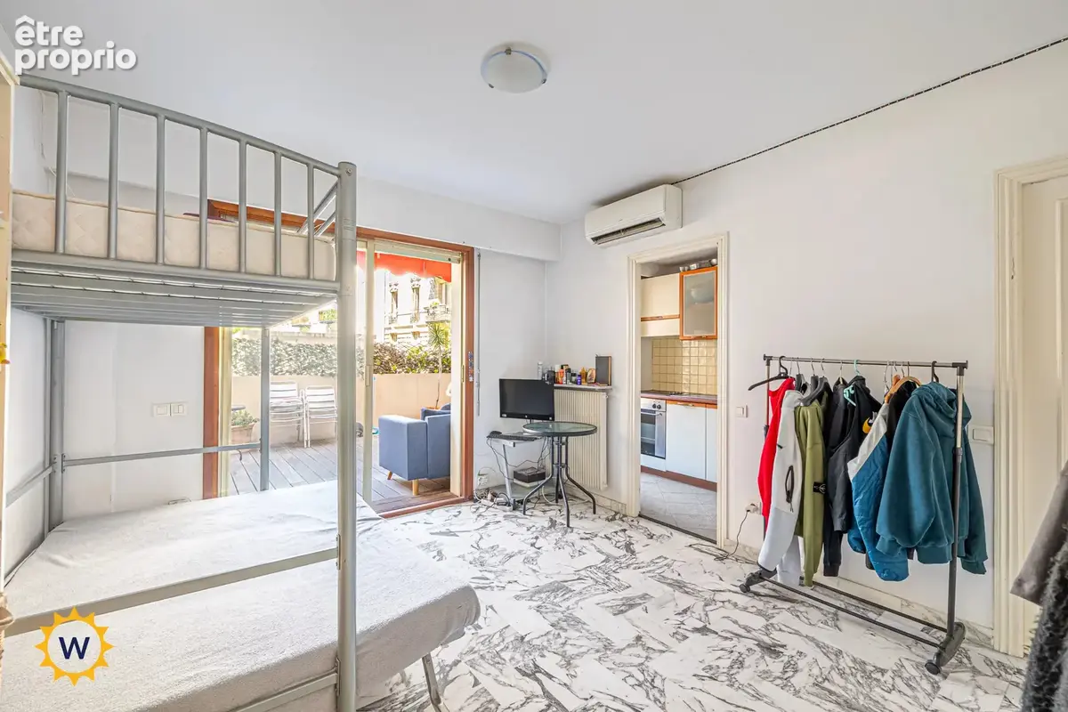 NICE CENTRE / ANDRIOLI - STudio de 26 m2 avec terrasse de 20 m2 - A 2 pas de la promenade des anglais, commerces et tramway ! - photo 4