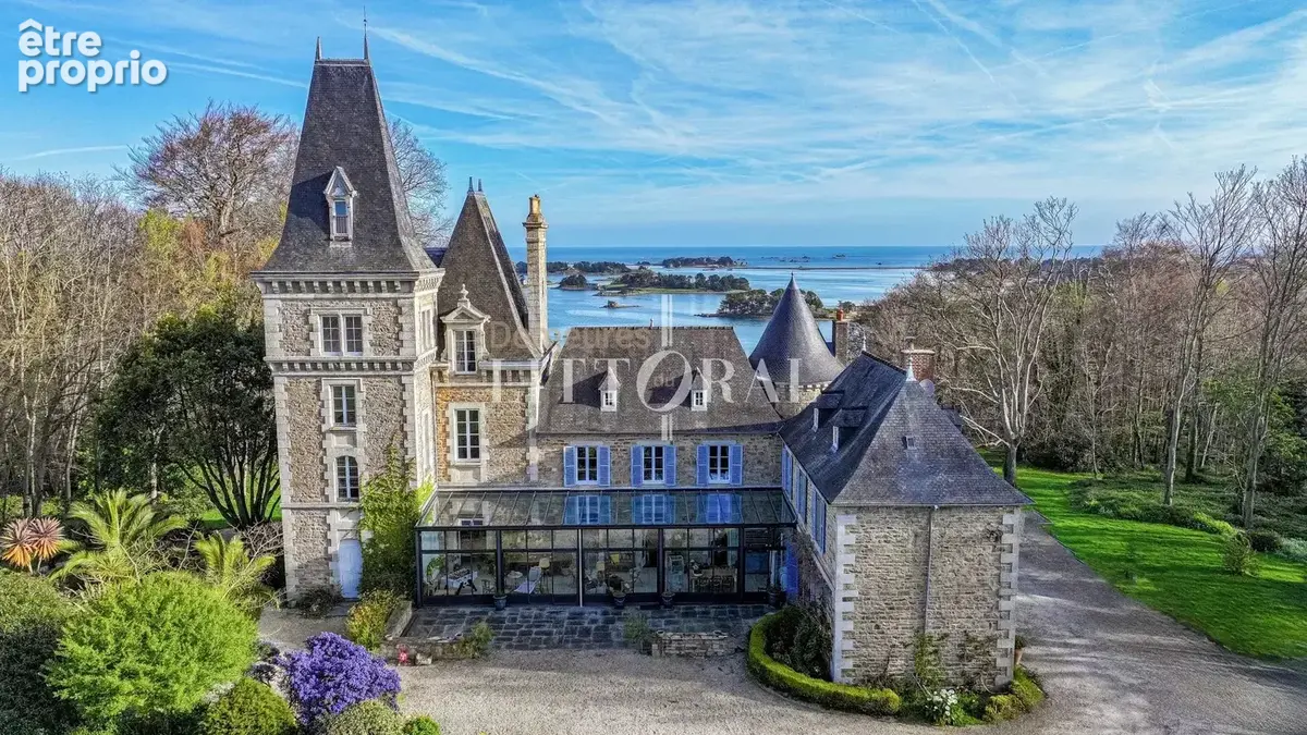 Grande demeure du XIXe sur 6 ha - Vue Panoramique Mer - photo 2