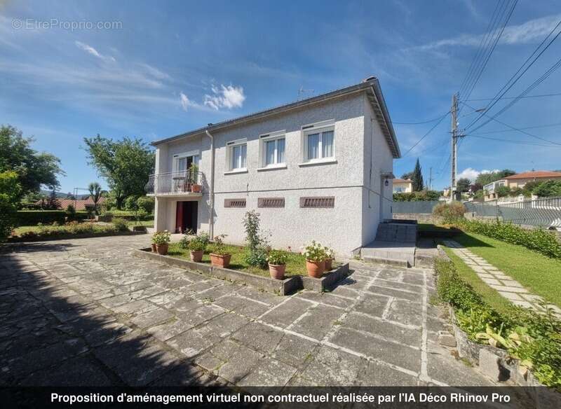 Maison de 100m² avec 4 chambres et beau terrain plat de 1382m² et possibilite de division parcellaire sur secteur tres calme a u - photo 16