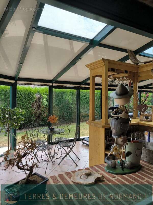 A 10 minutes de grand-bourtheroulde (27520), maison 4 chambres sur sous-sol, veranda et spa de nage sur terrain 1390 m². - photo 14