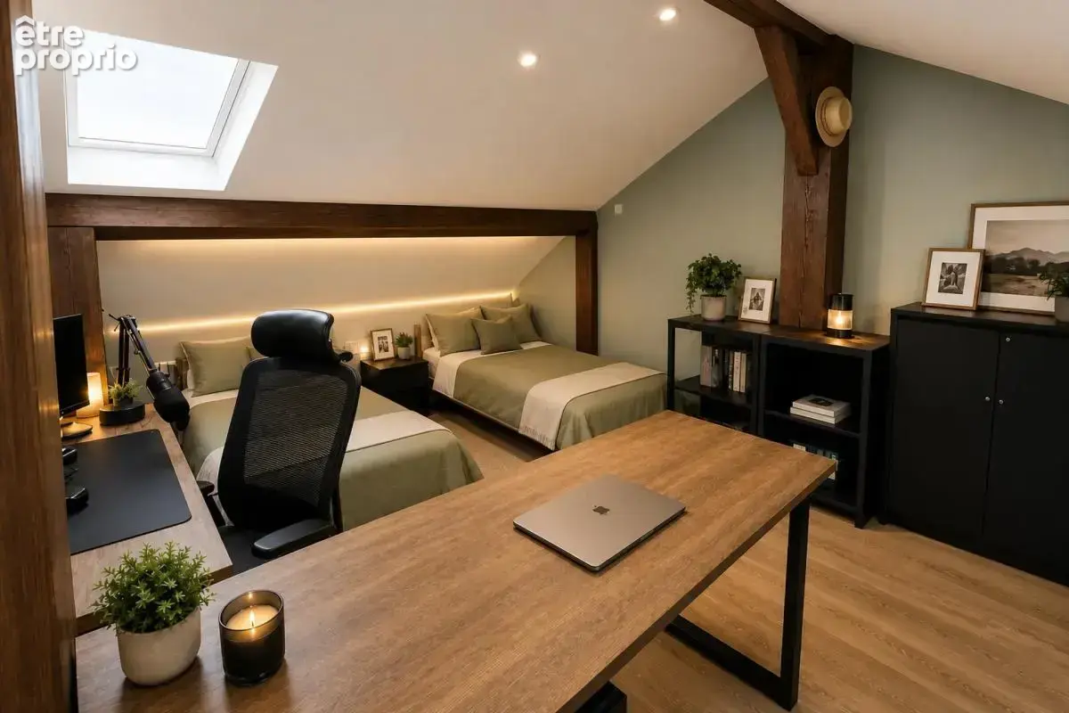 68390 sausheim – quartier résidentiel recherché – maison familiale de 200 m² – 7 pièces – 5 chambres – sous-sol aménagé – comble - photo 13