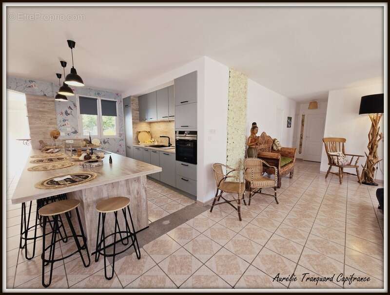 Maison à vendre 5 pièces LES EGLISES D'ARGENTEUIL (17) 154m² - terrain 700m²- 2 chambres + 1 suite parentale - photo 3