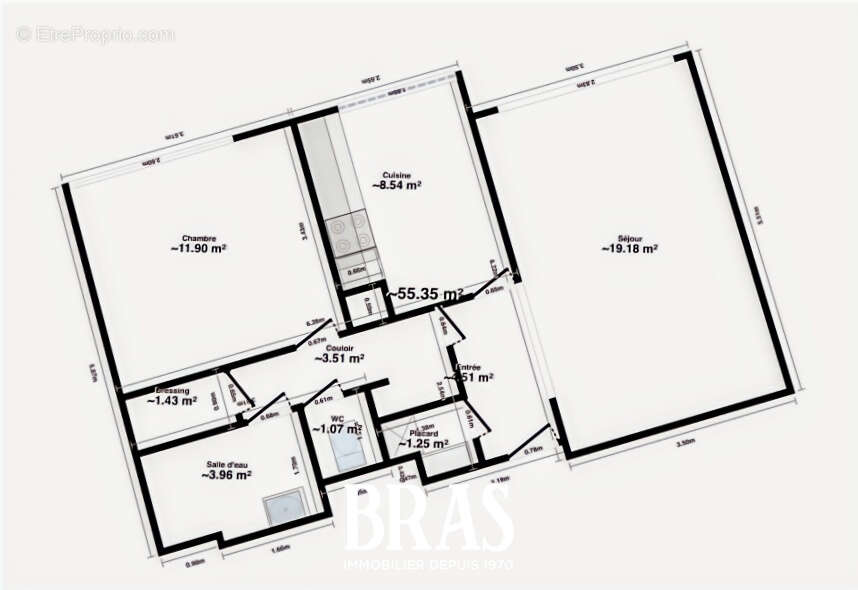 Appartement à NANTES