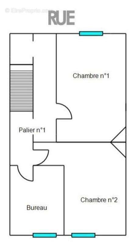 Maison de ville de 146 m² – 4 chambres – bureau – cour et jardin - photo 32