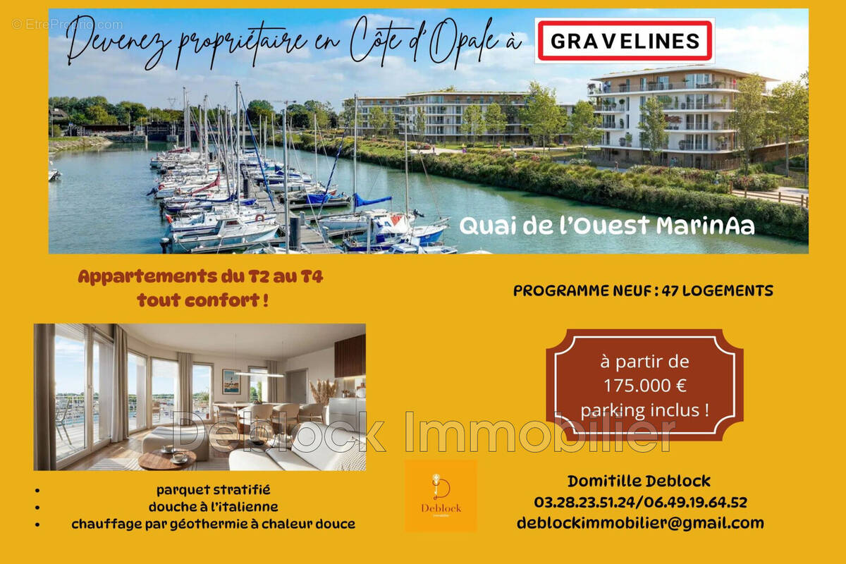 Appartement à GRAVELINES