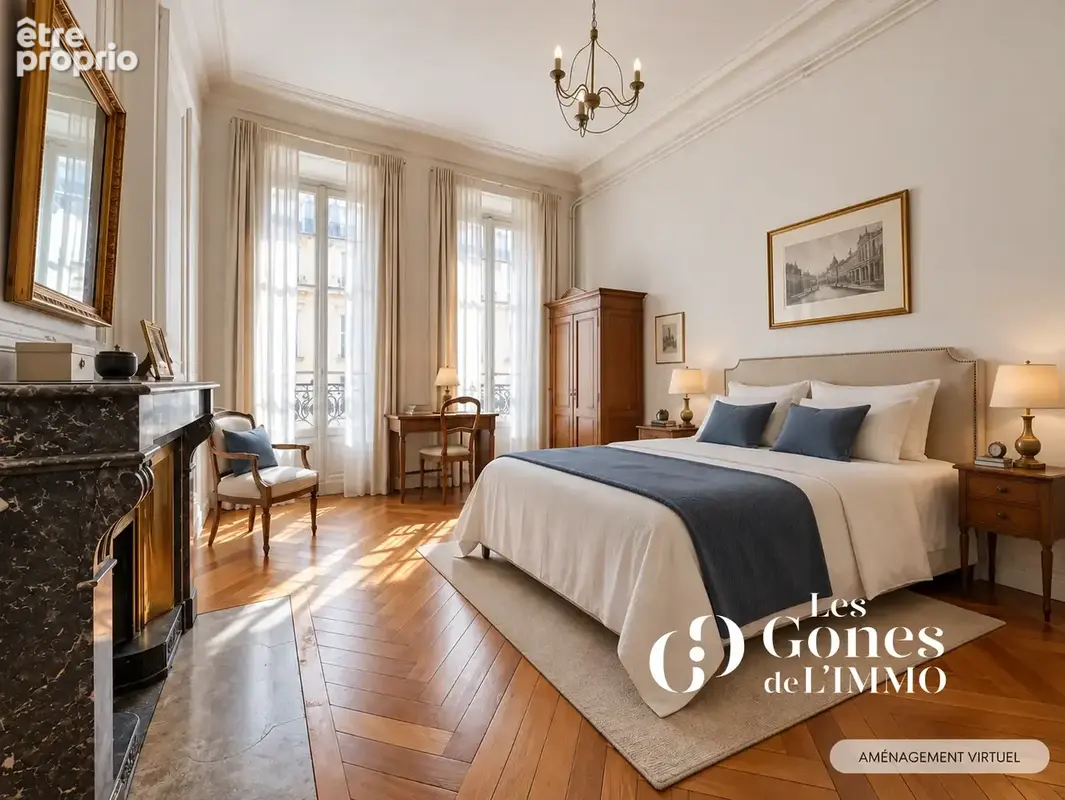 Fénelon  appartement haussmannien 103,62 m2   2/3 chambres - charme de l'ancien - photo 10