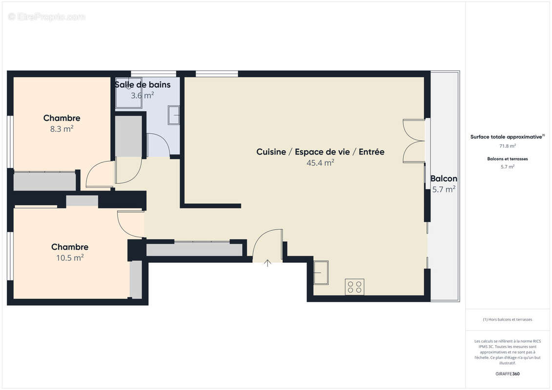 Appartement à SAINT-ETIENNE