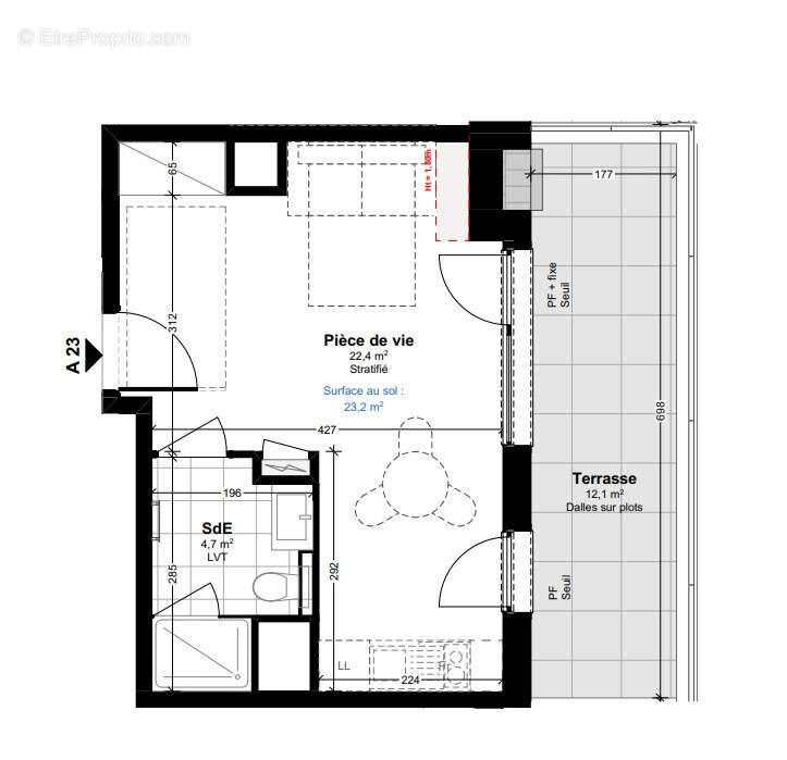 Appartement à SAINT-LOUIS