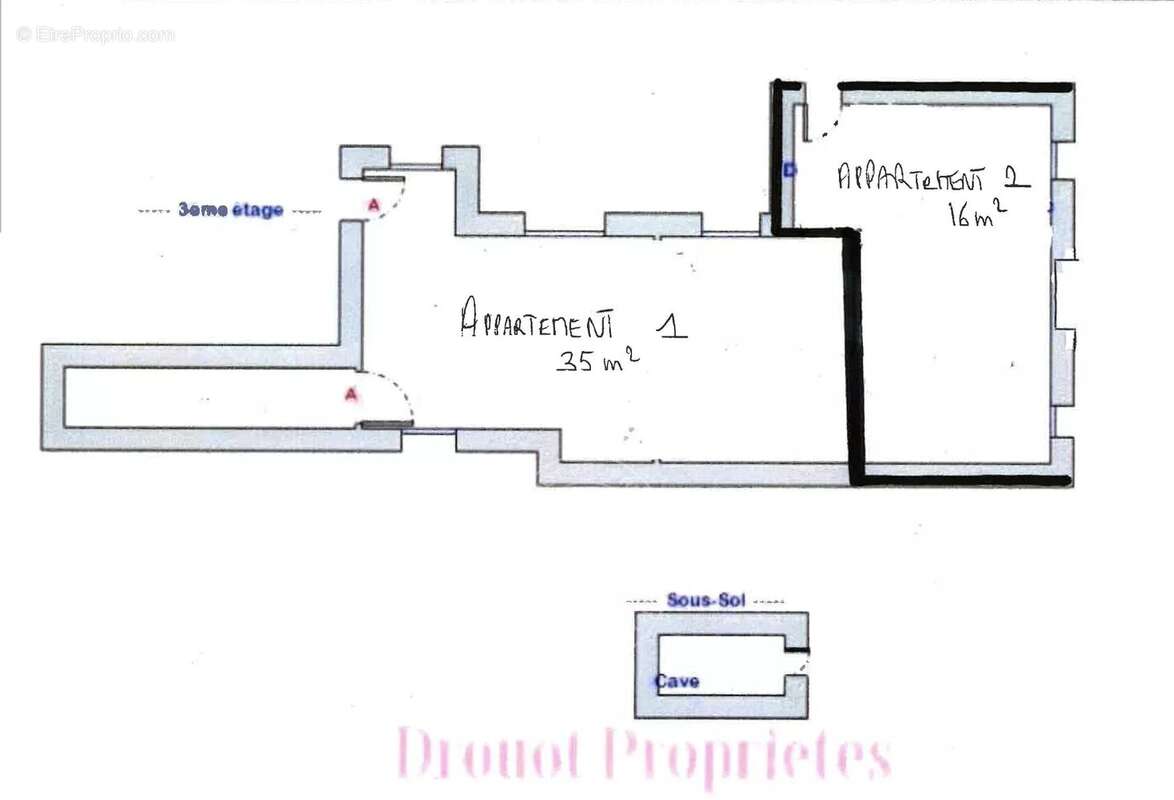 Appartement à PARIS-9E