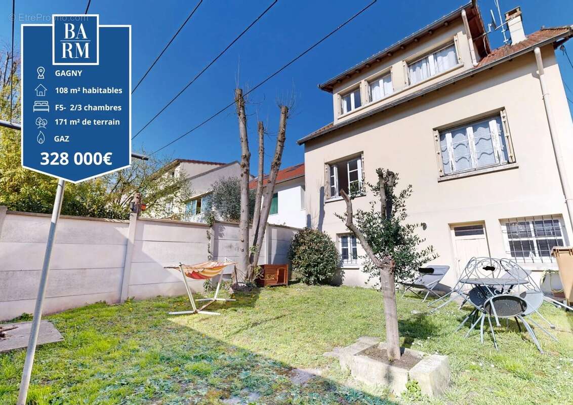 Maison à GAGNY
