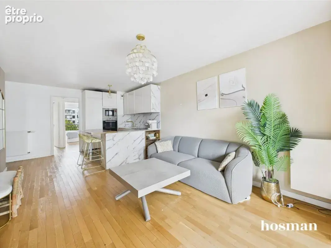 Bel appartement traversant 74 m² Carrez - Lumineux et moderne - Rue Benoît Malon, Suresnes - photo 2