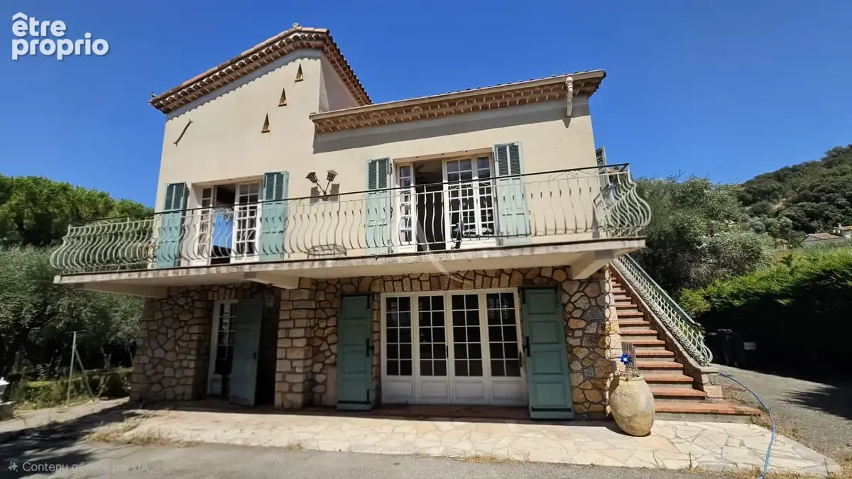 Maison individuelle à fort potentiel 150M² sur 1321 M² de terrain à Pégomas - photo 1